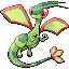 Ruby/Sapphire Flygon sprite